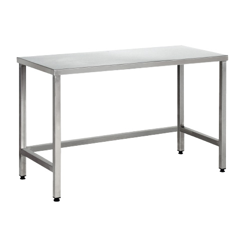 Table inox centrale renforcée 600mm