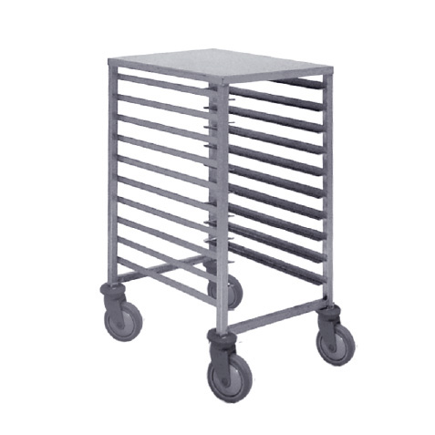 Échelles euronorme 600x400 - 9 niveaux - basse avec plateau superieur