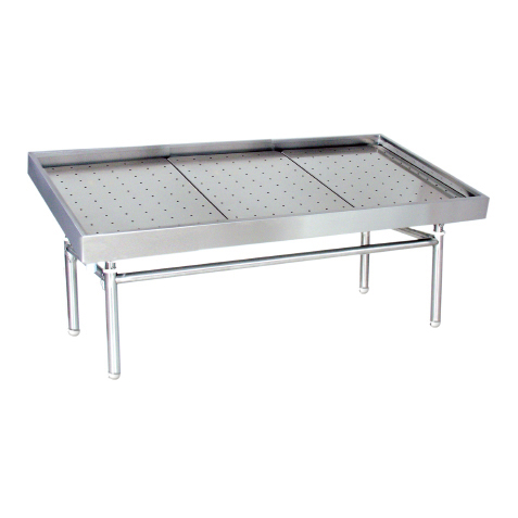 Étal modulaire sur patins 2200x1100mm