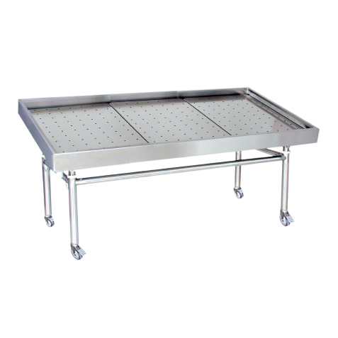 Étal modulaire sur roulettes 2200x1100mm