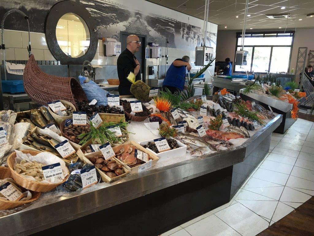 Etals poissonnerie sur mesure