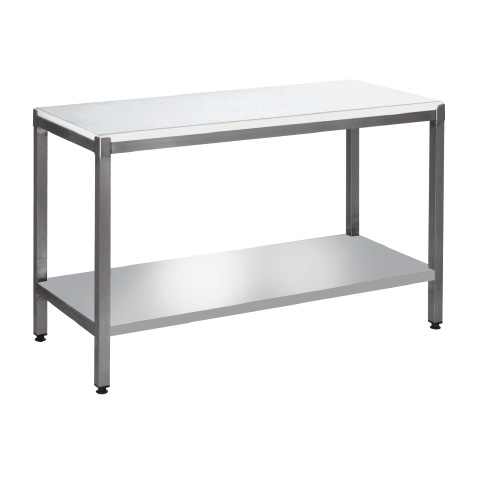 Table de découpe centrale avec étagère 600mm